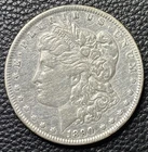1890-O Morgan Dollar US $1 Coin 90% Silver VF/XF Brushed