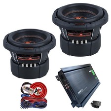 2x Memphis Audio MOJO Pro MJP844 3000W Subwoo...