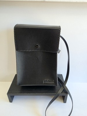 Pinhead Black Camera Case Black Leather Plastic Strap
