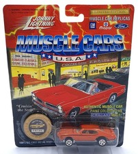 Johnny Lightning 1/64 Scale 200-120 - Muscle Cars 1969 Pontiac GTO Judge Orange