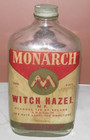 Rare Vintage Monarch Witch Hazel Duraglas Goldblatt's Chicago, IL Illinois Pint — photo 1