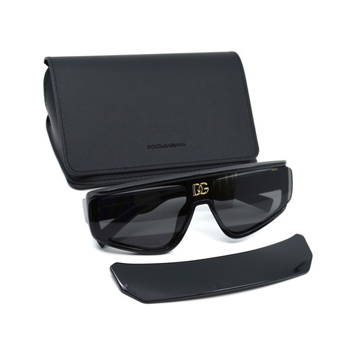 GAFAS DE SOL DOLCE&GABBANA DG6177 501/87 NEGRAS GRISES UNISEX AUTÉNTICAS Hechas en Italia - Imagen 12 de 14
