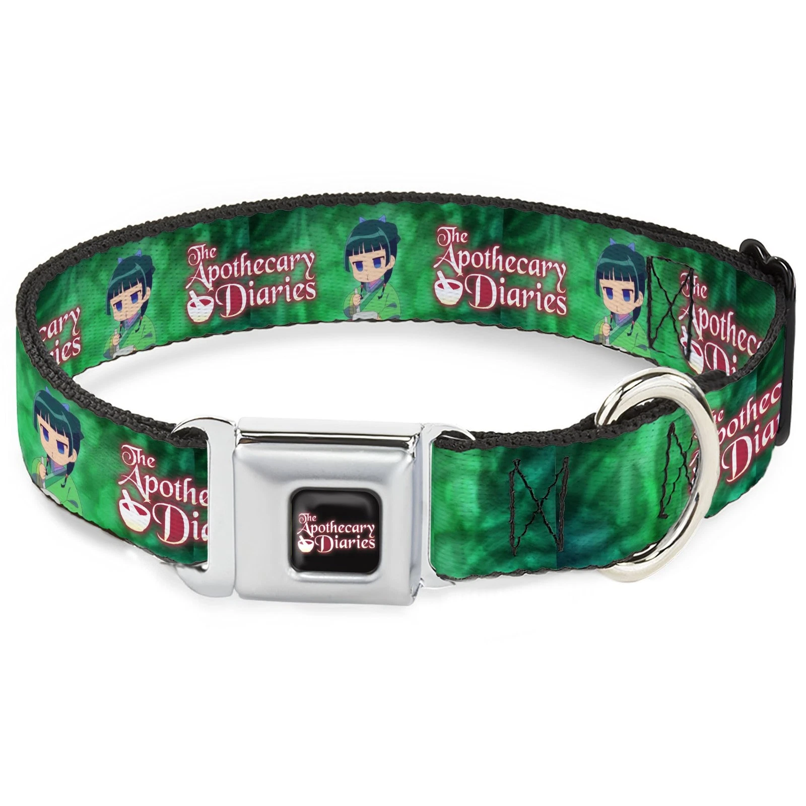 Crunchyroll Pet Collar, Dog Collar Metal Seatbelt Buckle, The Apothecary Diaries