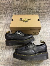 Size 6 - Dr. Martens Ramsey Quad 3i Creepers  Black Pony Hair