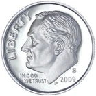 2009 S SILVER ROOSEVETT DIME