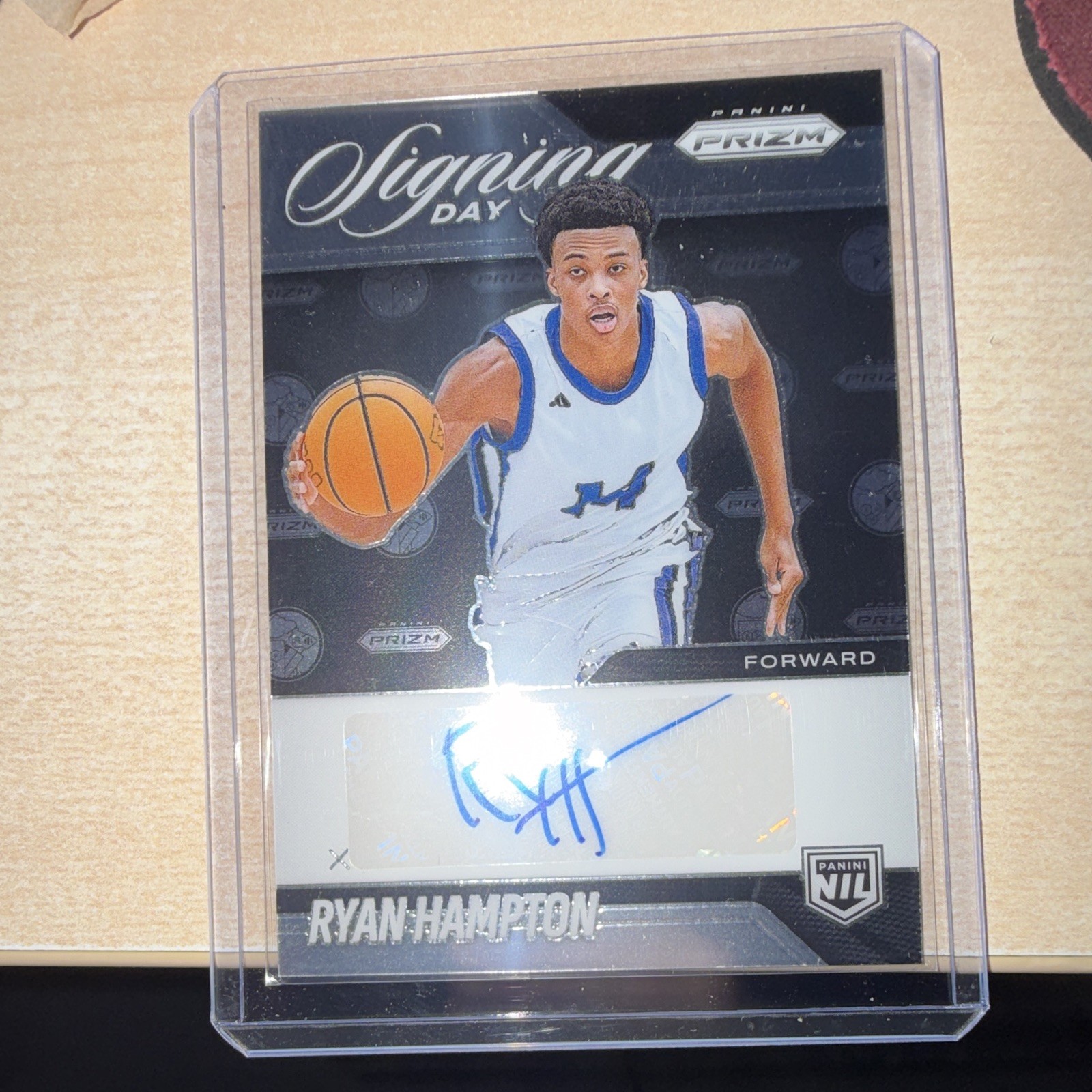 2025-2026 panini Prizm signing day Ryan Hampton. NIL AUTO . No. SD-HAM