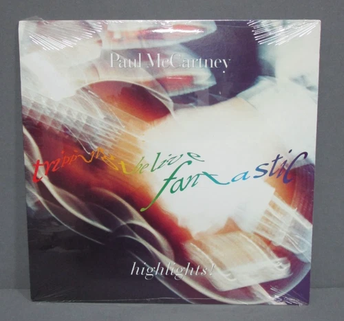 PAUL McCARTNEY "Triiping live:Highlights  SEALED LP ALBUM 33 RPM VINYL RECORD(1)
