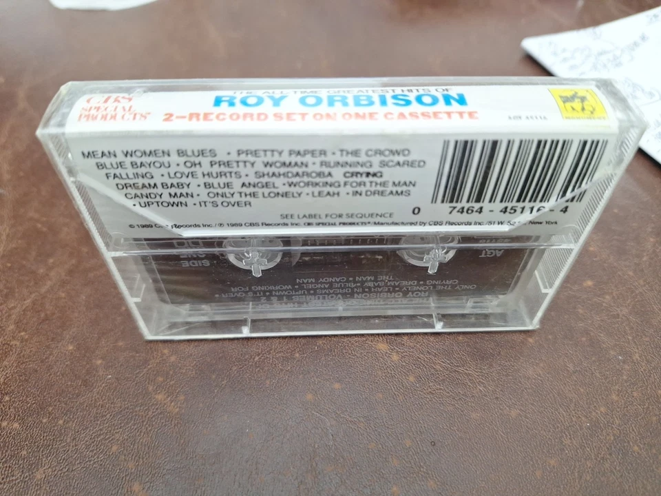 20 All-Time Greatest Hits by Roy Orbison (NEW-vintage cassette tape) - Image 3 of 4
