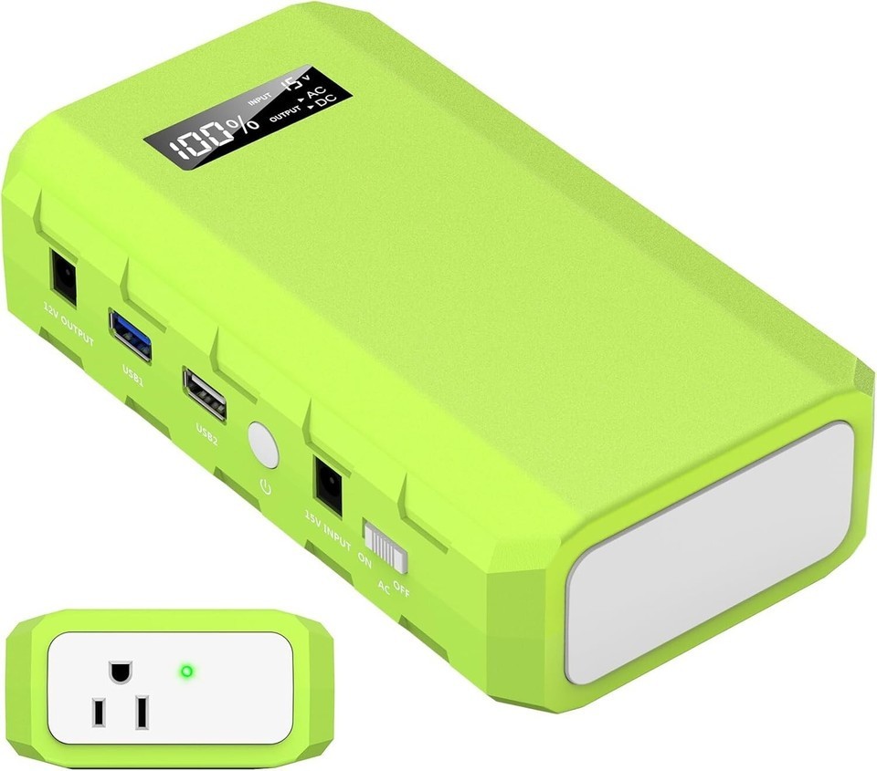 Portable Power Station Lithium Ion 24000mAh 88.8Wh AC Outlet
