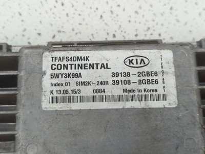 2014-2015 Kia Optima Engine Computer Ecu Pcm Ecm Pcu Oem YRKJA