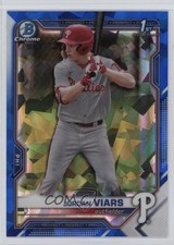 2021 Bowman Chrome Draft Sapphire Edition Jordan Viars #BDC-132 1t44