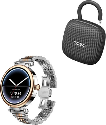 S8 AMOLED Smart Watch for Women, 1.32'' HD Color Screen, Health Tracker Ladies Wa