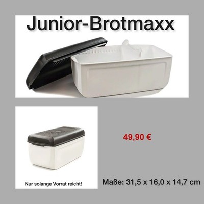 Tupperware Brotmax Junior 2  Condens Controll Brotbehälter Brotkasten NEU