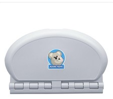 KOALA KARE  KB208-01 OVAL BABY CHANGING STATION Grey Surface Mounted