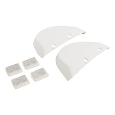 Easily Replace Worn Parts with the Pool Wing & Pod Shoe Set for Hayward