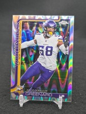 2025 Topps Chrome #97 Jonathan Greenard Raywave Refractor Minnesota Vikings