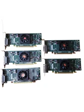 Lot of 5 Dell AMD Radeon HD 6350 512MB DDR3 64-bit Low Profile Video Card 01CX3M