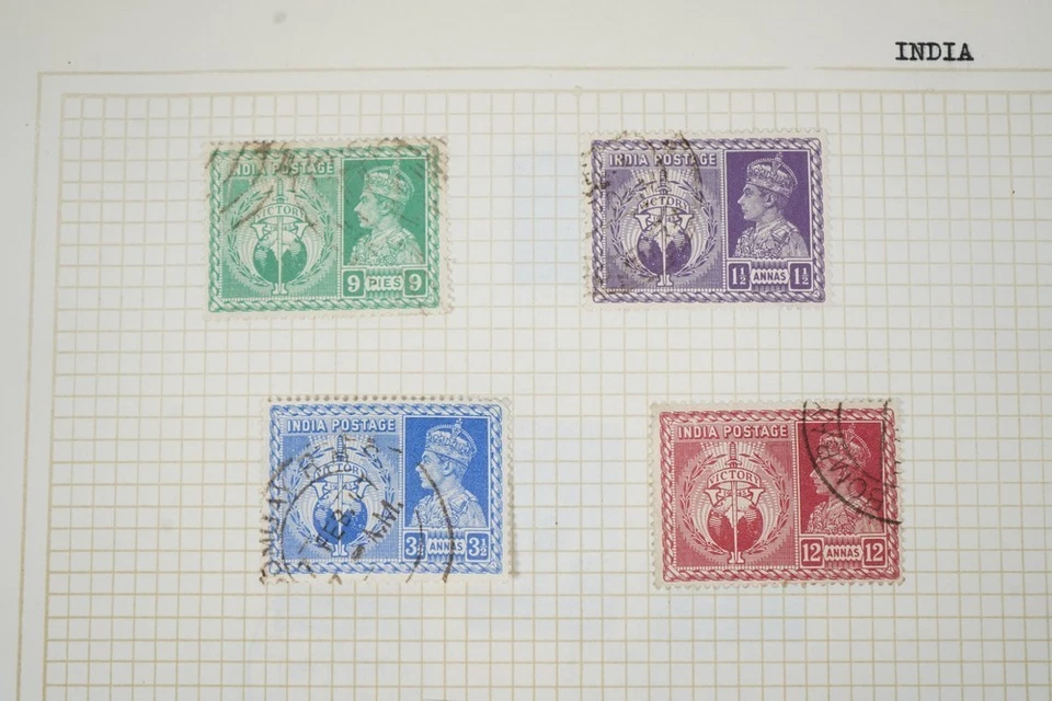 INDIA COLLECTION OF 675+ STAMPS MINT & USED ON PAGES - Image 4 of 4