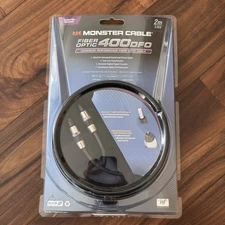 Monster Cable 400DFO 2M/6.56FT Digital Audio Optical Fiber Optic 