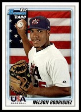 2010 Bowman Draft Picks & Prospects Nelson Rodriguez #BDPP107 Prospects