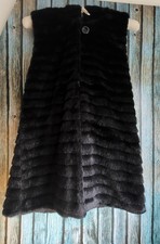Hübsche Fellweste Fell-Weste Teddyweste Plüschweste Kunstfell Gr. S 36 38 ❤️