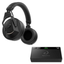 AlphaTheta HDJ-F10 Wireless Monitor Headphones with AlphaTheta HP-TX01 System