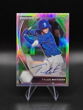 2021 Panini Prizm Draft Picks Base Autographs Prizms Silver #87 Tyler Whitaker