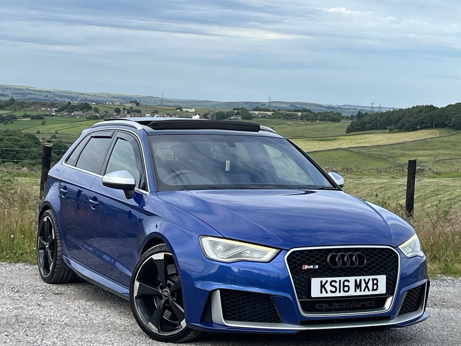2016 16 AUDI RS3 2.5 TFSI QUATTRO S TRONIC 365 BHP SPORTBACK