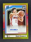 2024-25 Panini Donruss Optic Reed Sheppard #302 Gold Rated Rookie RC Auto /10