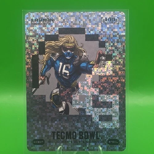 🔥 🔥 2026 Bo Jackson Battle Arena Tecmo Bowl LAWMAN Steel H1207 100 Power Mint
