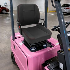 Forklift Seat Tractor Seat Universal Tractor Seat With Safety Belt 100kg/220 lbs