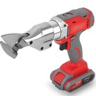 21 Volt 15 Gauge 3,000-SPM Off-Set Metal Shears Swivel Head Cordless 2 Batteries — photo 6