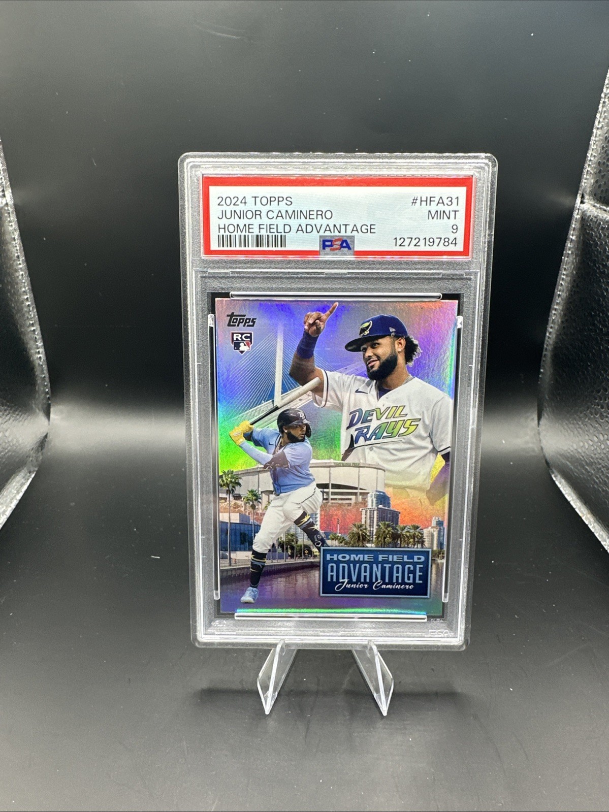 2024 Topps Update Series - Home Field Advantage Junior Caminero #HFA-31 (RC)