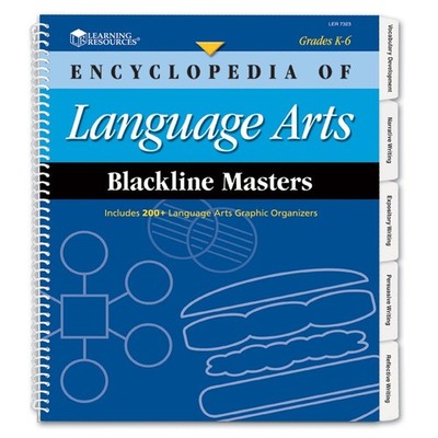 Learning Resources Encyclopedia of Language Arts Blackline Masters - journal...