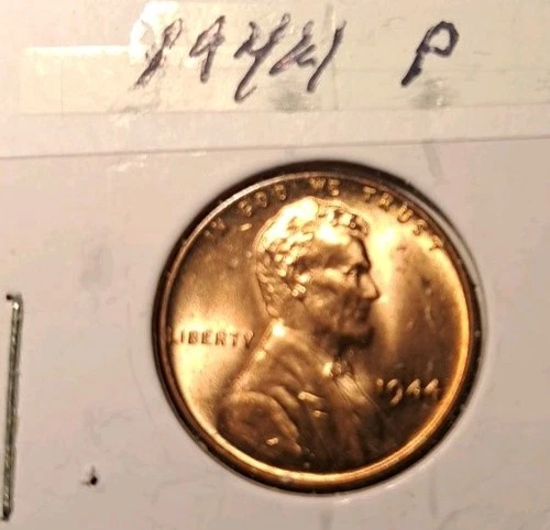 1944 Lincoln Cent MS Brilliant Red. can't find them with better detail.