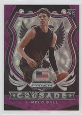 2020-21 Panini Prizm Draft Picks Crusade Purple Wave Prizm LaMelo Ball #83 06sq