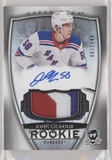 2018-19 Upper Deck The Cup Rookie 7/249 John Gilmour #82 Patch Auto a2v