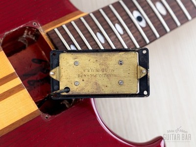 1981 Aria Pro II RS-X80 Vintage Neck Through Guitar Padauk Red