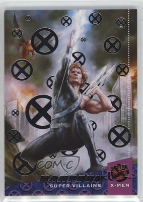 2018 Fleer Ultra Marvel X-Men Villains Silver Harpoon #139 1rb3