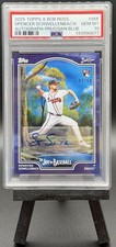 PSA 10! 2025 Topps: Joy of Baseball Spencer Schwellenbach Rookie Blue Auto /50