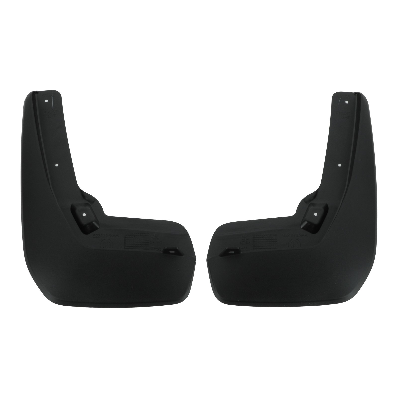 Guardabarros moldeados delanteros para Dodge Charger Daytona 2024-2026 (Genuine MOPAR)