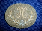 WW2 BRITISH ARMY TRADE PATCH  H .  HEIGHT TAKER ???