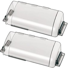 2-Pack Adjustable Air Vent Deflector Transparent 9 -15 for Various Registers