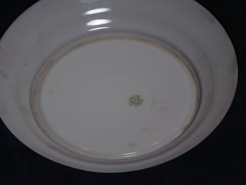 Vintage 1940s Nippon Hand Painted Flowered dish- gold trim - Picture 4 of 5