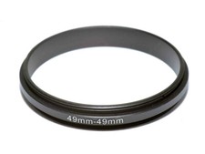 49-49mm MALE TO MALE 49 to 49 Double Lens Coupling Reverse Macro  - UK STOCKISTS