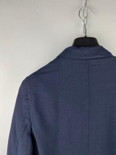 Gucci Mens Wool Luxury Navy Blue Button Casual Blazer Jacket Sz 46R / S - Picture 15 of 20