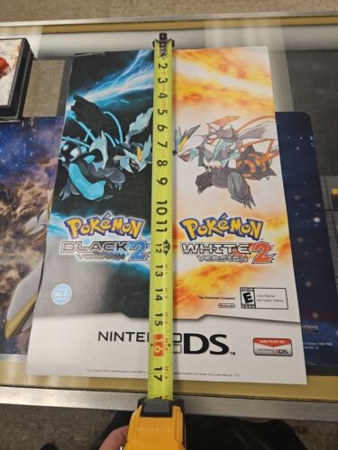 Pokémon Pokémon Black 2 White 2 B2 Poster / Window Poster RARE - Picture 3 of 5