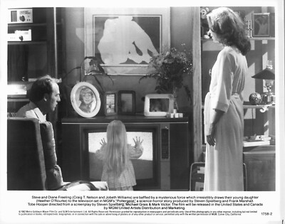 ORIGINAL KINO STILL FOTO FILM POLTERGEIST CRAIG T.NELSON JOBETH WILLIAMS