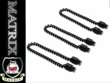 Matrix innovations 6" black chains bobbin hanger solar jag 2BA carp fishing