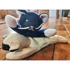 Vintage 1996 Ty Teeny Beanie Babies Zip & Chops McDonalds Plush Stuffed Animals
